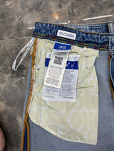 Men's Slim Straight Embroidered Jeans – Spring/Summer