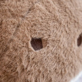 High Quality Cartoon Earphone Seal Sea Otter Plush Toy Ball Round Cushion Throw Pillow for Kids Birthday Gift School Nap Sleep