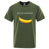 Men’s 100% Cotton Banana Print Tee