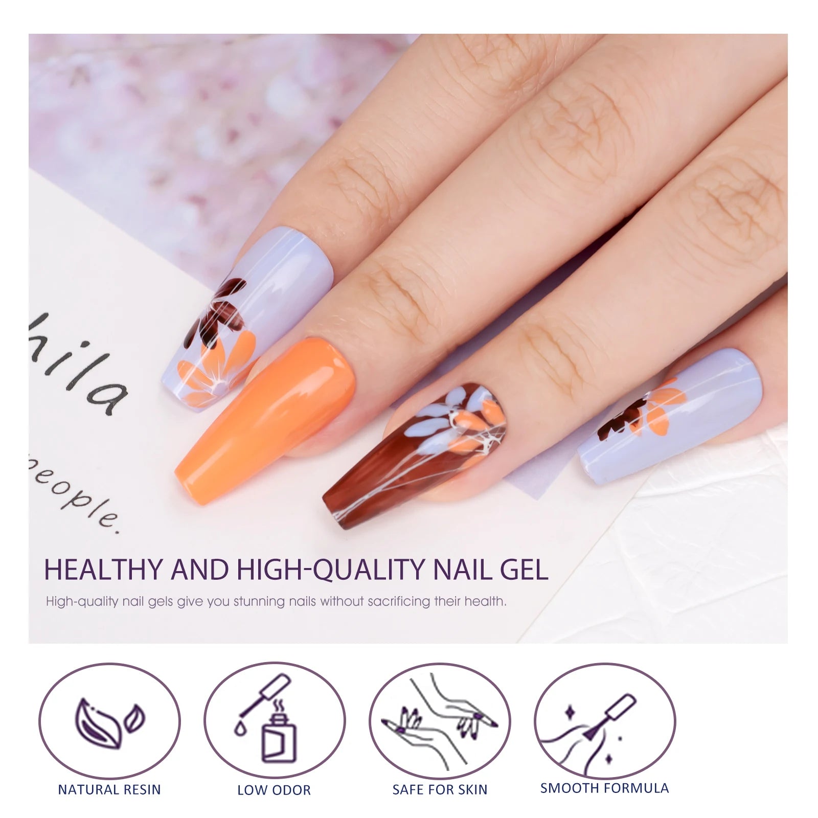 Venalisa HEMA-Free Gel Polish Kit | 6 Shades, 7.5ml