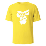 Gorilla Face Graphic Cotton T-Shirt