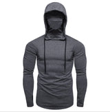 Men’s Everyday Solid Knit Pullover Hoodie