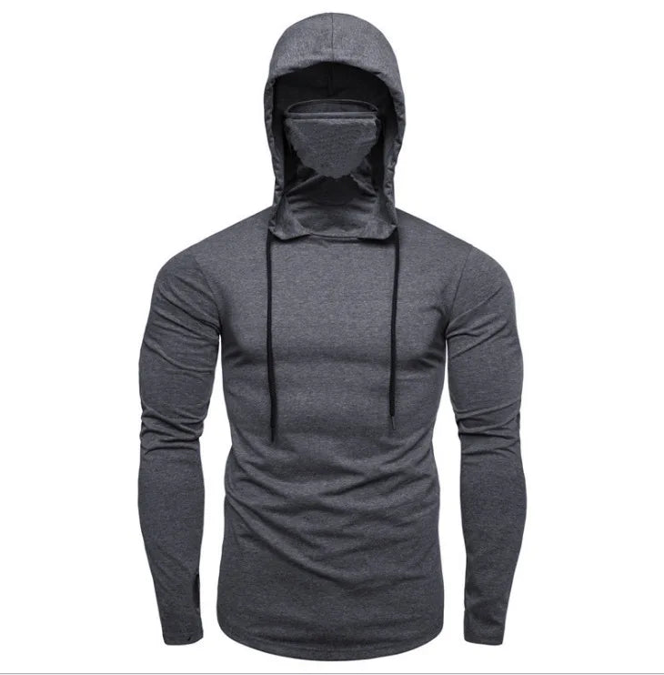 Men’s Everyday Solid Knit Pullover Hoodie