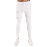 Men’s Ripped Stretch Denim Jeans