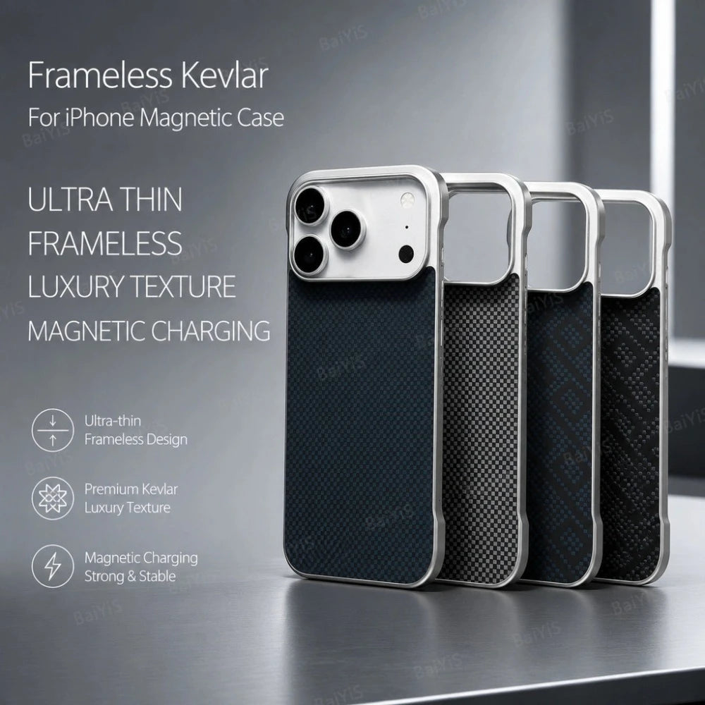 Magnetic Slim Bumper Case for iPhone