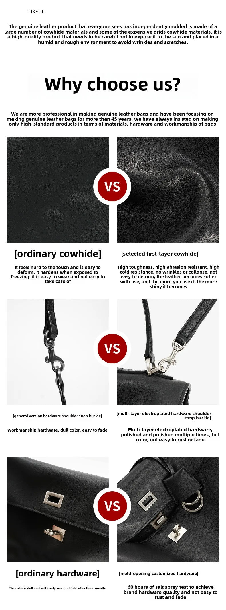 Large Capacity Women's Leather Handbag High-End Single Shoulder Crossbody Tote for Commuting