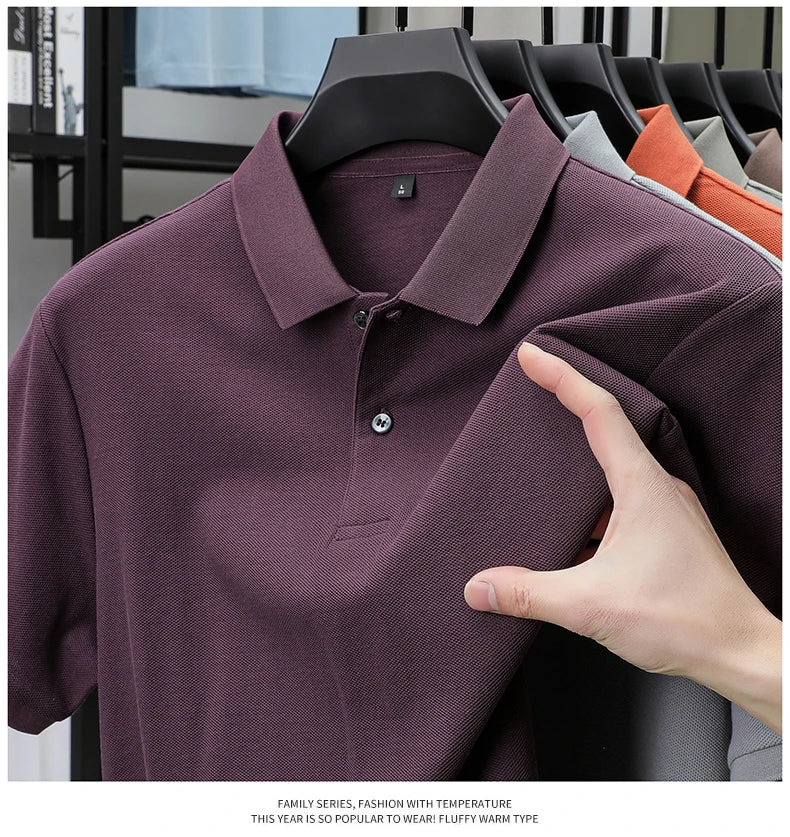 Premium 100% Cotton Polo Shirt for Men | Smart Casual