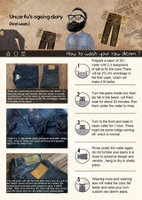 MADEN 13.5oz Selvedge Raw Denim Jeans – Men's Straight Fit