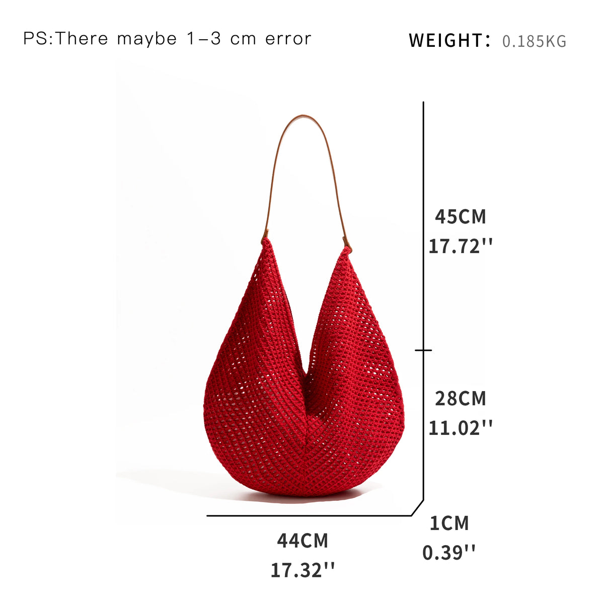 MABULA Casual Woven Beach Large Capacity Slouchy Shoulder Bag Hollow Out Weaving Underarm Bags Holiday Tote Handbag for Women