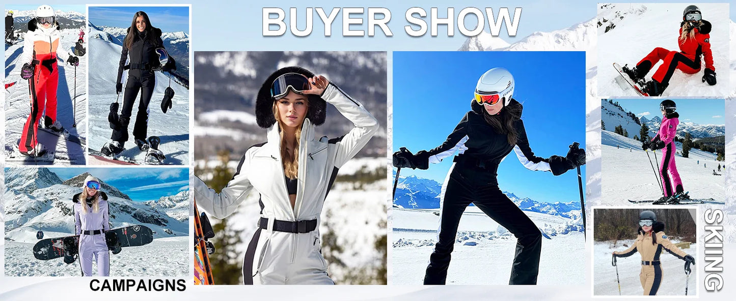 Women’s Pro-Insulated One-Piece Ski Suit