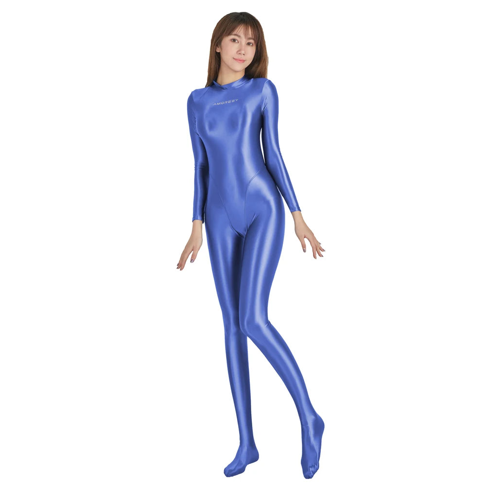 Glossy Full-Body Catsuit