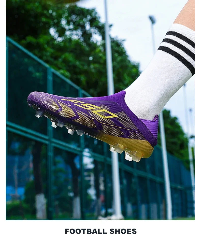 Men's Football Boots – Lace-Up Soccer Cleats
