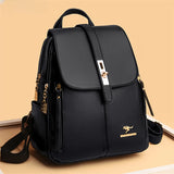 Luxury Vintage Leather Backpack