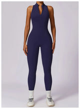 V-Back Athletic Yoga Jumpsuit