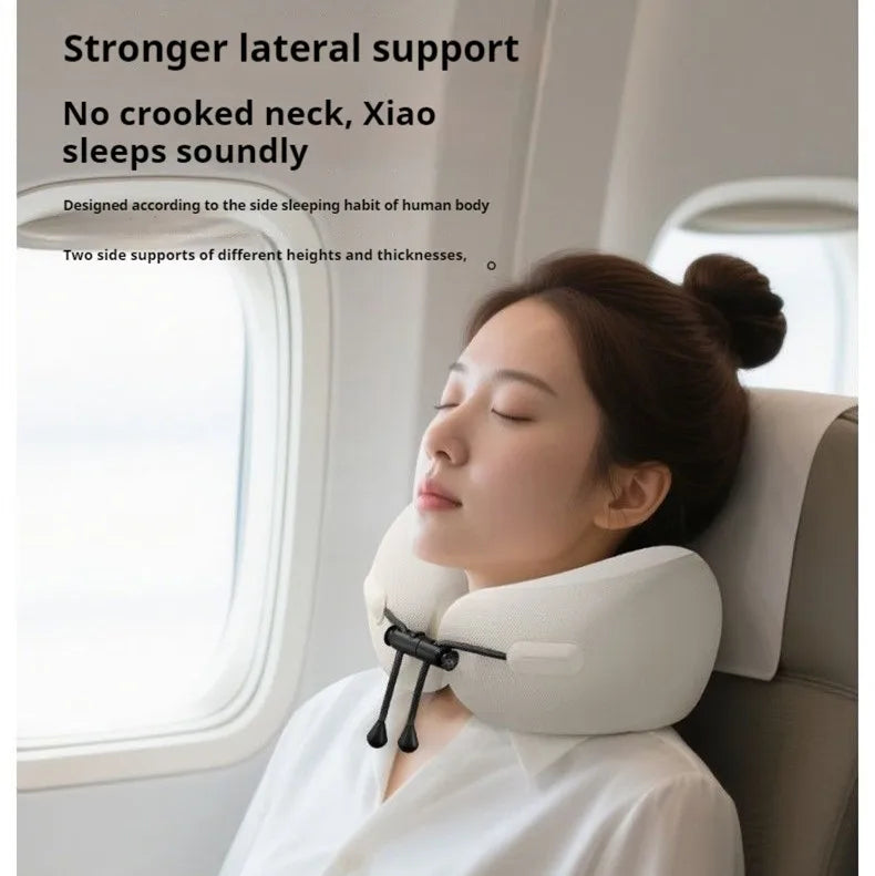 Memory Foam Neck Pillow Travel Pillow Portable U Shape Pillow for Airplane Or Office Home Comfort Support