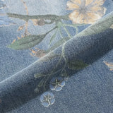 Men’s Vintage Floral Wide-Leg Denim