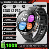 2026 Military Tank X3 Smart Watch | 1000mAh | AMOLED
