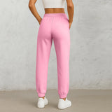Women's High-Waist Drawstring Straight-Leg Pants