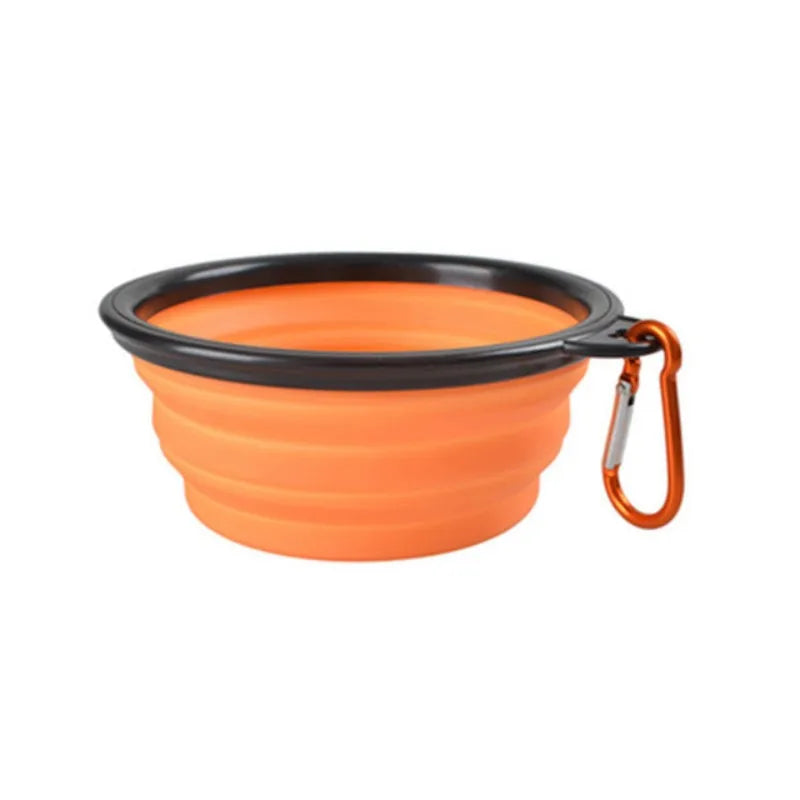 Portable Collapsible Pet Bowl | Travel Food & Water Dish