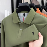 Men's Premium Cotton Embroidered Polo Shirt – Smart Casual