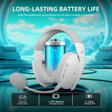 ATTACK SHARK L80PRO Wireless Gaming Headset 2.4G Bluetooth Wired 203g Ultra-Light Dual Mic 40mm Driver Low Latency Headphone