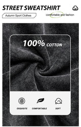 Men’s Washed Cotton Crewneck Sweatshirt