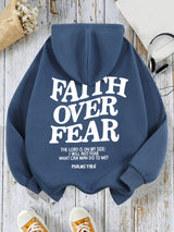 Faith Over Fear Fleece Hoodie