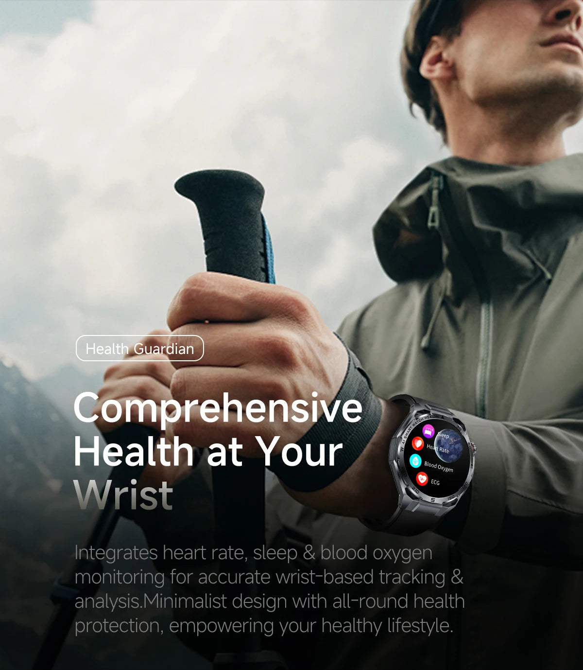 ECG+PPG Advanced Health Smart Watch for Men & Women