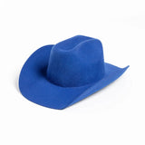 USPOP Wide Brim Wool Cowboy Hat – Unisex Felt Fedora