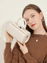 YANATARI Genuine Leather Woman Bag Shoulder Bag Handbags Ladies Crossbody Bags Luxury Designer Minimalism Bag Mini Bag White