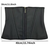 Women’s USA-Made Waist Trainer Belt - Zipper & Hook Slimming Shapewear