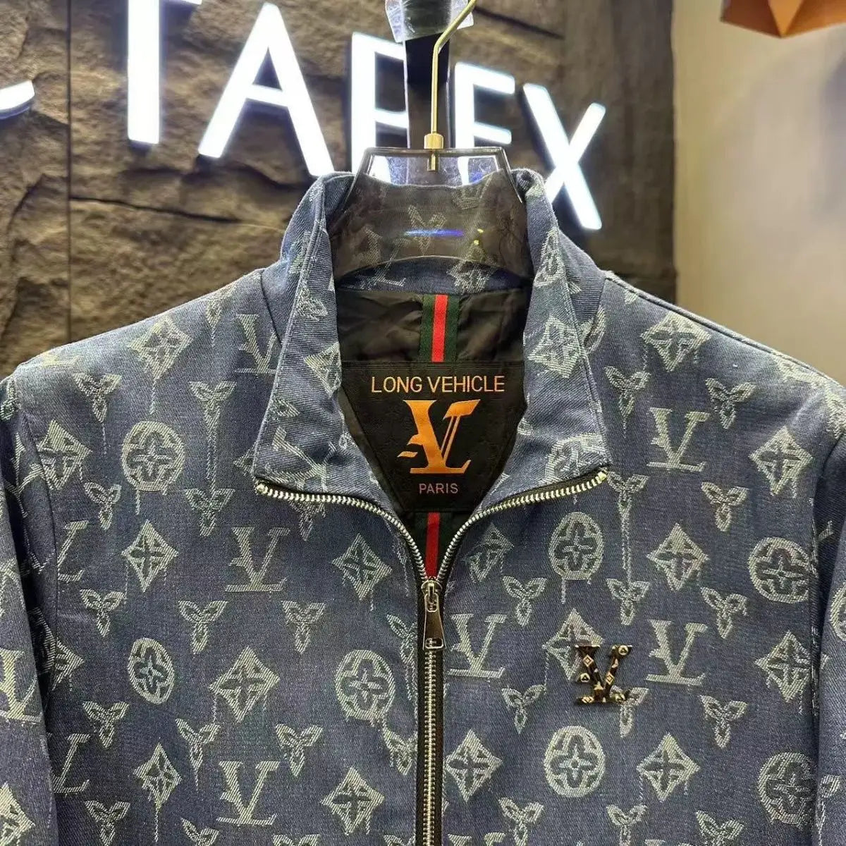 Men’s Slim-Fit Stand Collar Lightweight Jacket