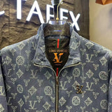 Men’s Slim-Fit Stand Collar Lightweight Jacket