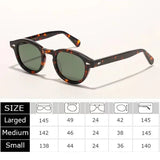 Johnny Depp Polarized Sunglasses Men Sun Glasses Woman Luxury Brand Vintage Acetate Frame Goggles