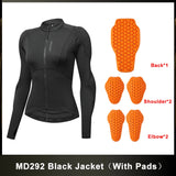WOSAWE Women Motorcycle Jacket Summer Rider Shirt Back Support Pads Street Riding Jacket Moto Soft Gear Motorcyclist Clothing