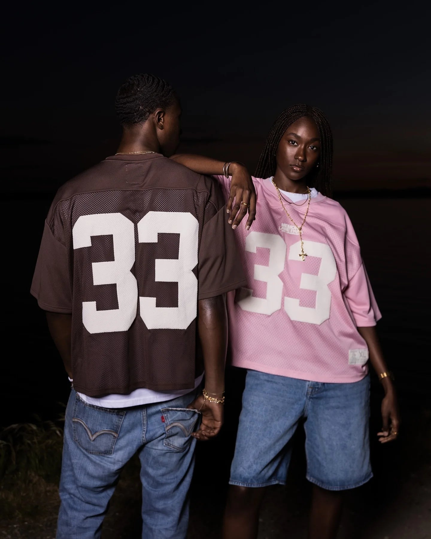 Y2K Retro Oversized Mesh Jersey