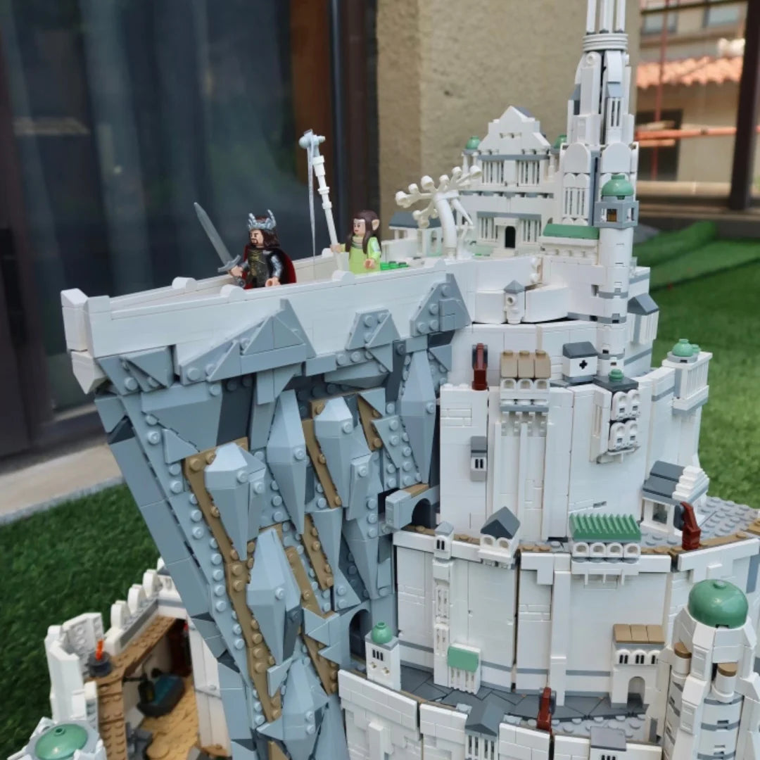 Educational 2026 Assembly 8278pcs DIY Bricks Building Blocks Suitable The City Capital Minas Tirith Model Gifts for Adults Toys