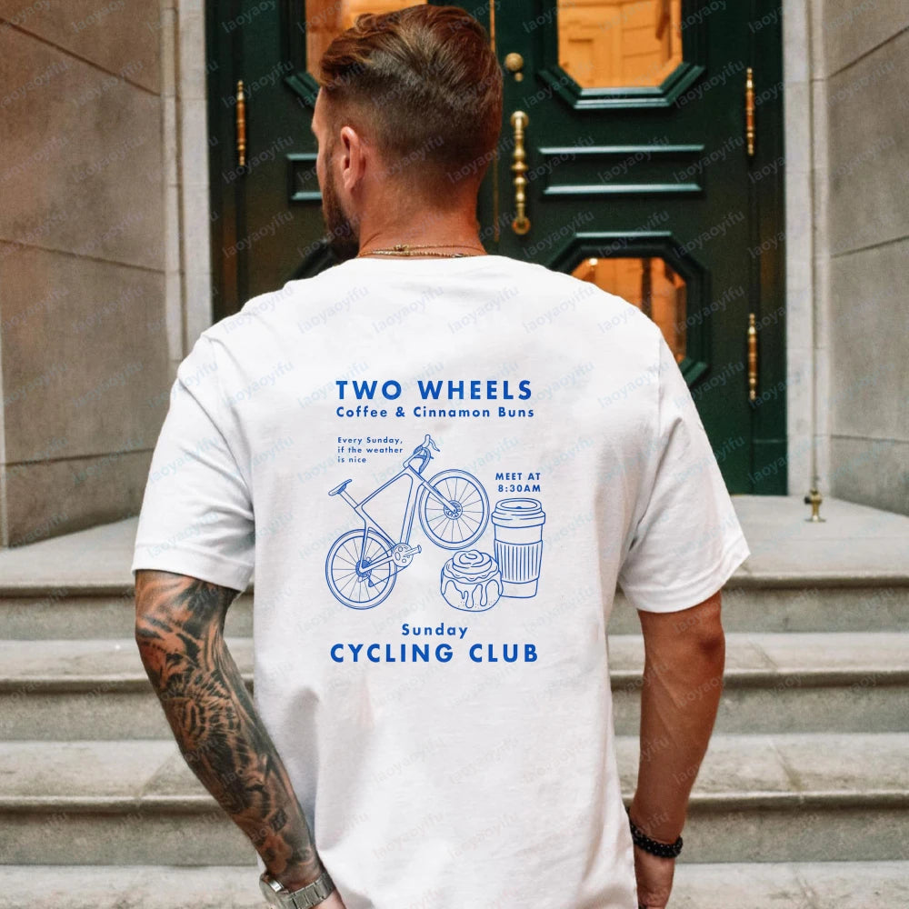 Sunday Cycling Club Cotton Graphic T-Shirt