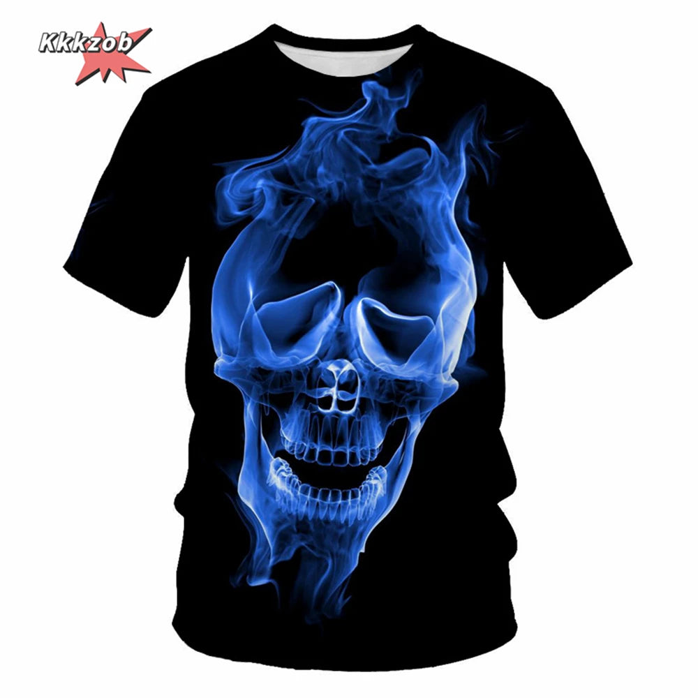 Men's Skull Beer Graphic T-Shirt