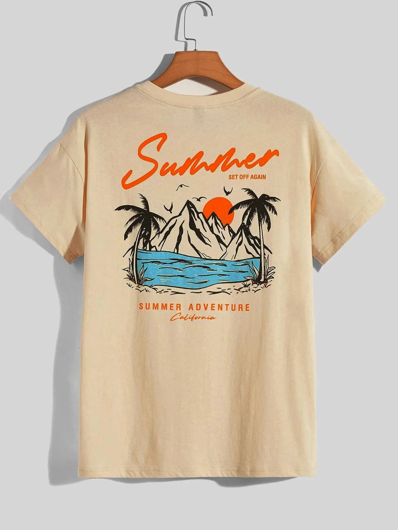 California Adventure Oversized Cotton Tee