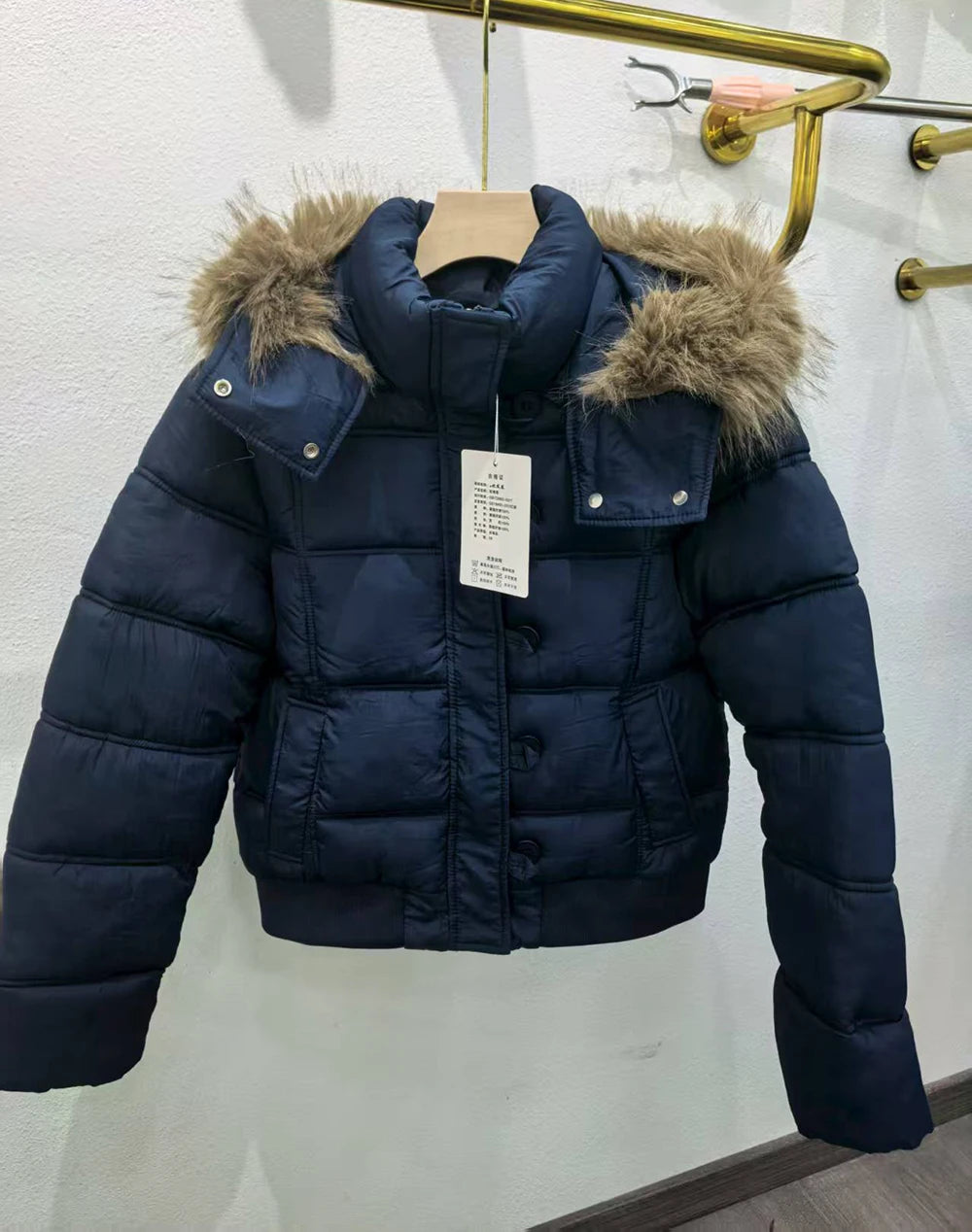 Winter Hooded Puffer Jacket