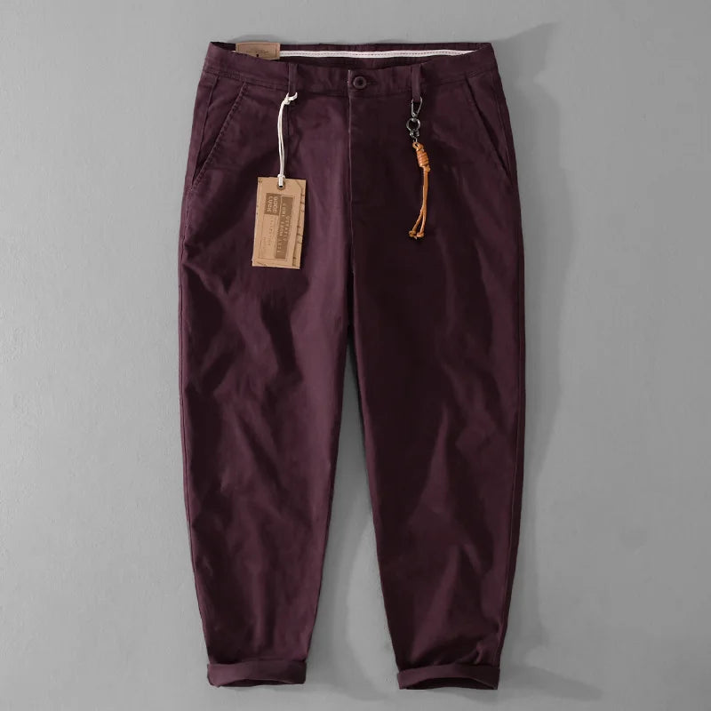 Men's Vintage Wide-Leg Cargo Trousers | LFFMHMT