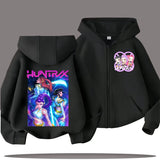 Demon Hunters Kids' Hooded Zip Jacket