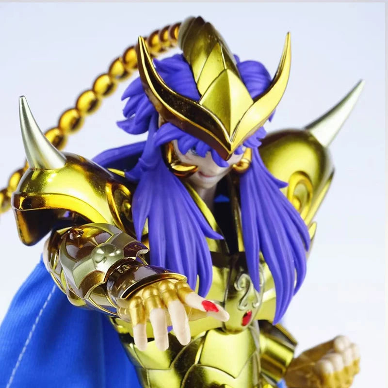 JM.MST Saint Seiya Myth Cloth EXM Scorpio Milo Plus 3.0/Crown Gold Knights of the Zodiac Action Figure In Stock