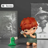 POP MART Hirono The Mime Series Figure Anime Cartoon Action Figurine Blind Box Toys Doll Cute Mysterious Box Birthday Boys Gifts