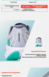 Xtep 360X 2.0 Professional Marathon Running Shoes For Men Racing Carbon Plate Shock Absorbent Sports Training Shoes 975219110035