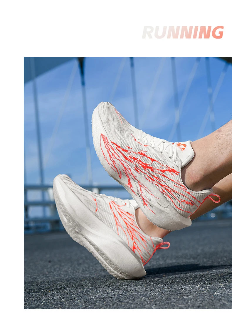 2026 NEW Men Sports Running Shoes Off Marathon Breathable Light Comfortable Women Athletic Sneakers Gym Jogging Tenis AirCushion