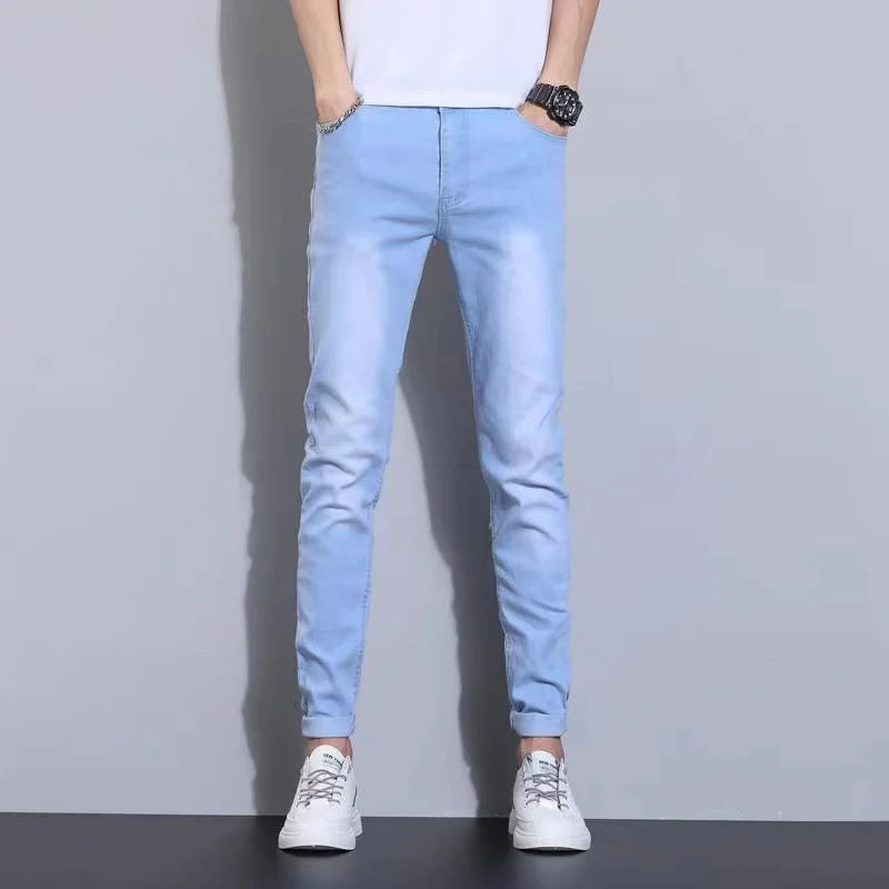 Men's Slim Fit Skinny Stretch Denim Jeans