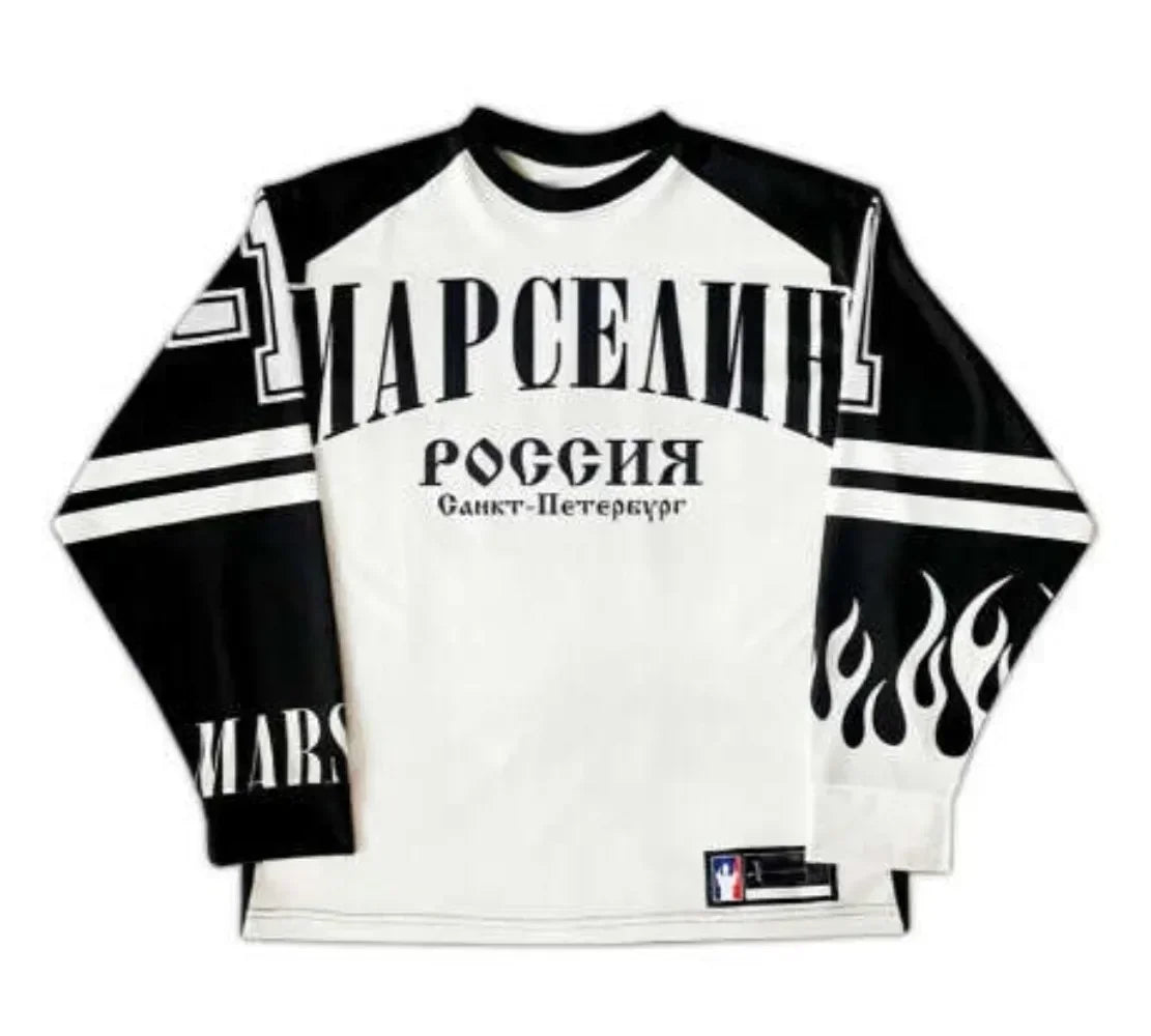 Mesh KSB Murzik Long Sleeve Baseball Jersey