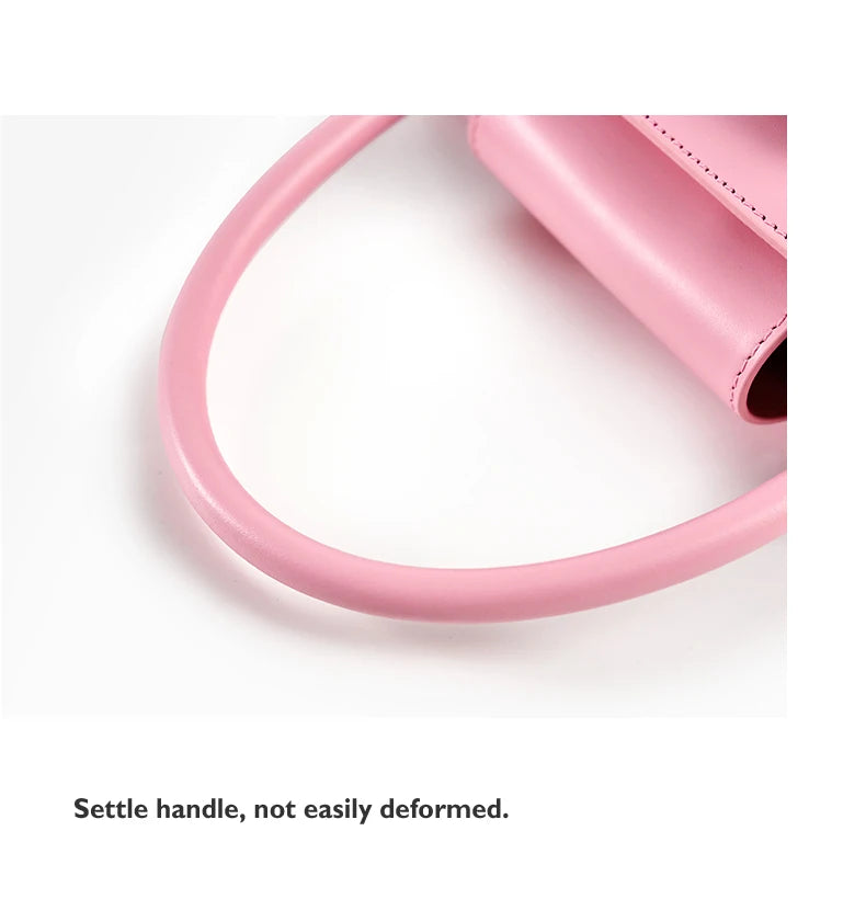 BAFELLI 2026 NEW WOMEN'S FASHION PINK EVENING HANDBAG SHOULDER BOXY BAG CASUAL PURSE LUXURY BRAND DESIGNER LEATHER TREND LADY